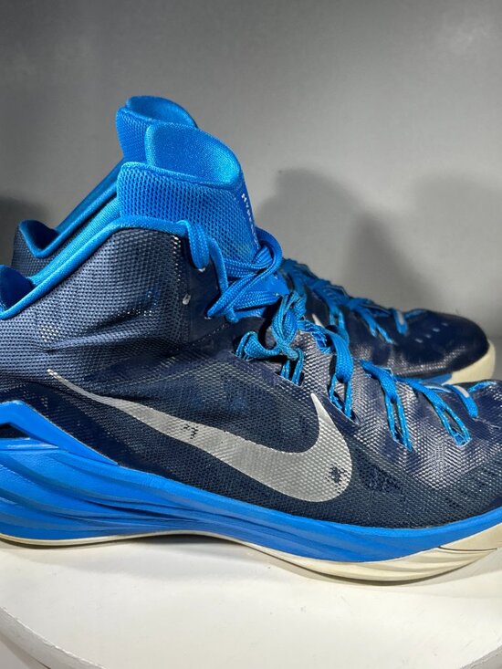 Nike Hyperdunk TB Mens Basketball Shoes Size 11.5 Blue Silver Dunk Sneakers 2014 main image 7